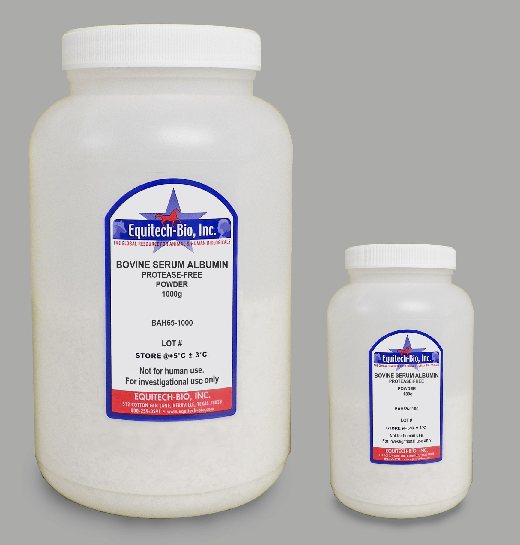 Product image Protease free heat shock BSA powder